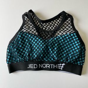 Jed North blue sports bra